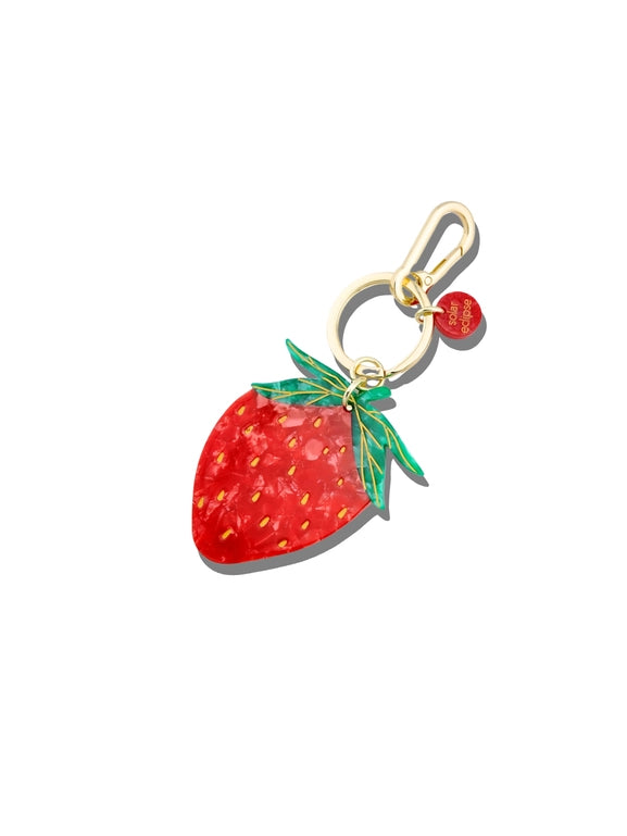 Hand-Painted Keychain + Bag Charm
