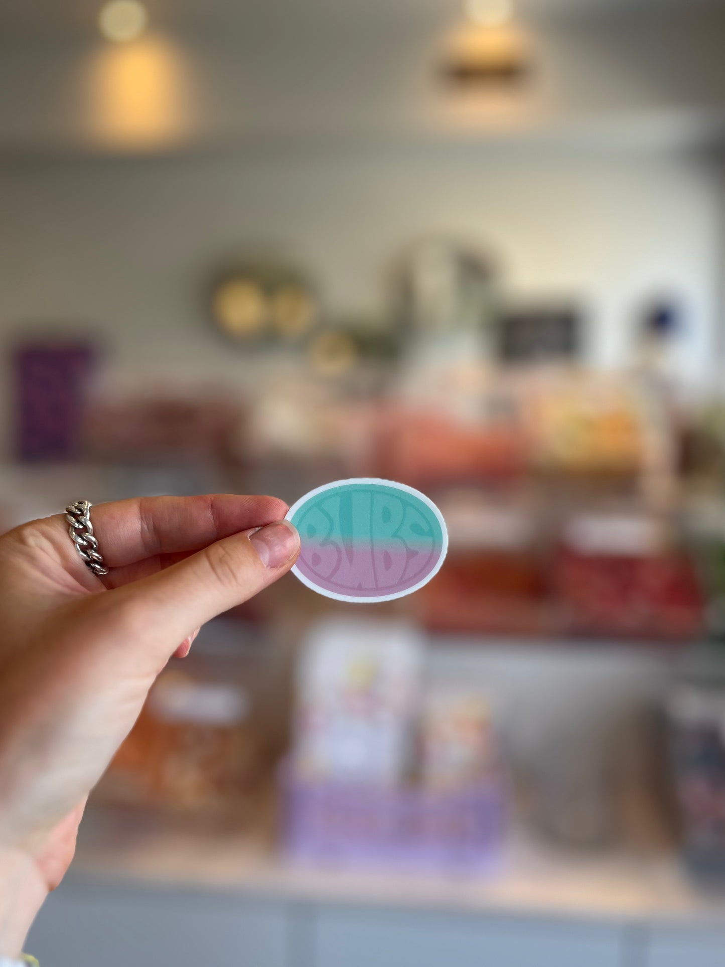BUBS stickers. Get them at Huset on Abbot Kinney in Venice, CA. Scandinavian store with home ware and candy and anything Scandinavian. Trendy Tik tok, swedish candy you can't find this anywhere. Sweden, denmark, norway. BonBon, find me on instagram hanbamfx, hannah stokes