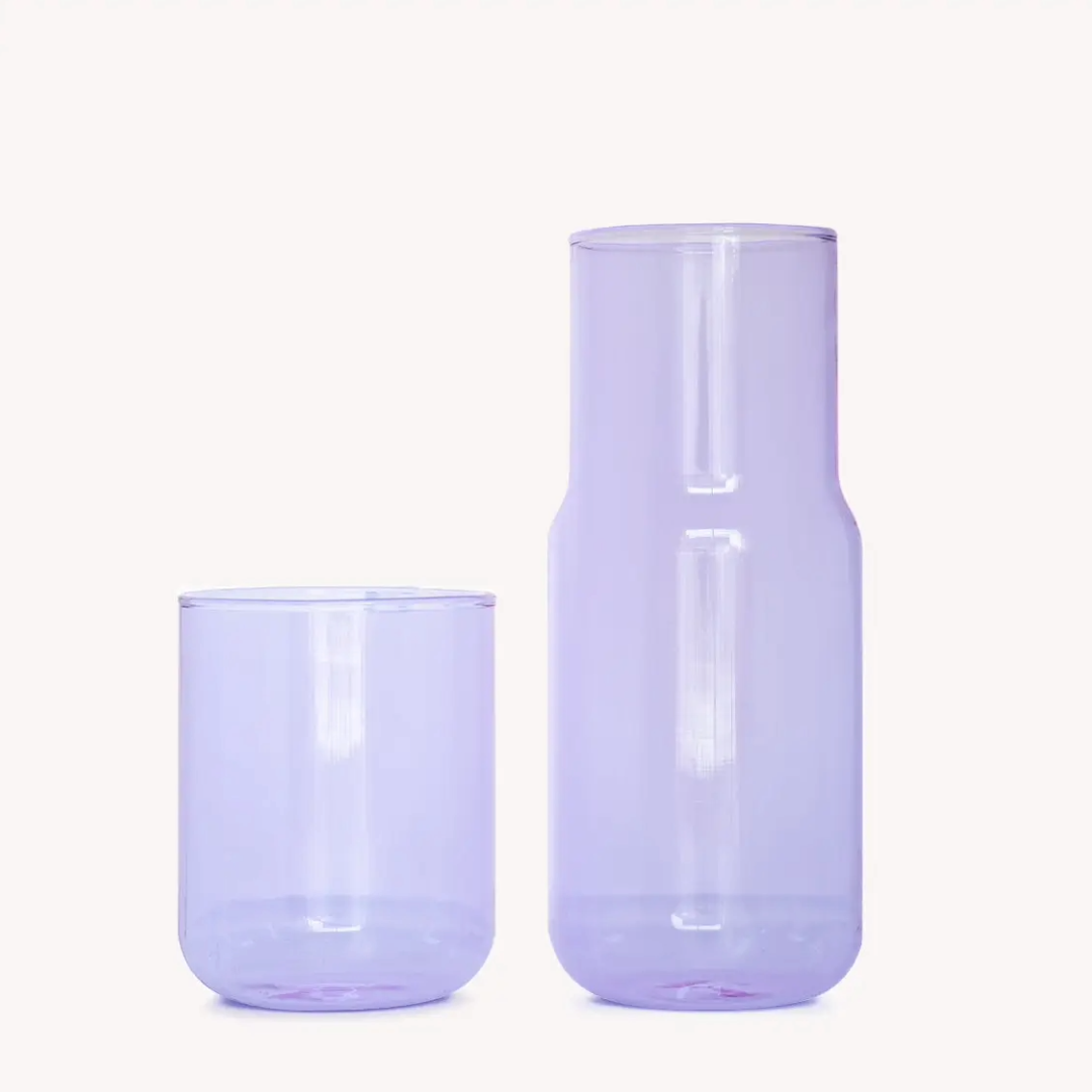 Tinted Glass Carafe