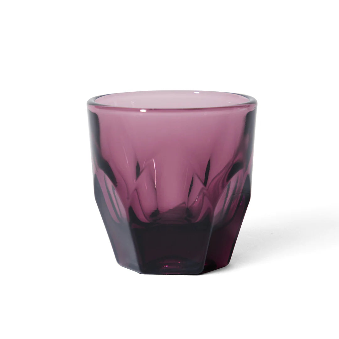Purple glass Find at Huset Shop in Venice, California. Popular coffee cupsare  great gifts too