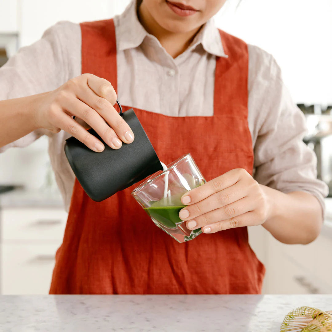 Vero is notNeutral's game-changing collection of glassware for specialty coffee. The collection offers a modern take on traditional bar glasses with technical improvements designed to elevate the experience of pouring and sipping coffee beverages. Their exaggerated facets, satisfying weight, and curved interiors (optimized for pouring latte art) have made them a favorite of coffee drinkers around the world.   