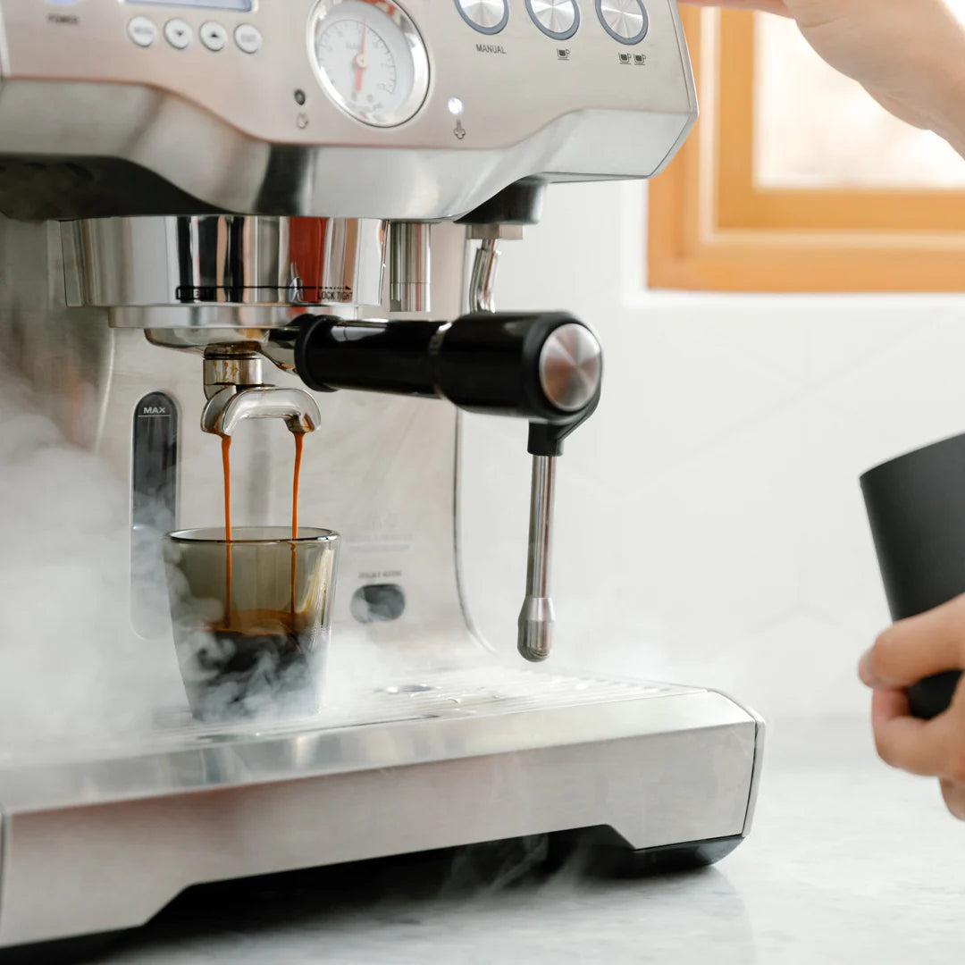 Vero is notNeutral's game-changing collection of glassware for specialty coffee. The collection offers a modern take on traditional bar glasses with technical improvements designed to elevate the experience of pouring and sipping coffee beverages. Their exaggerated facets, satisfying weight, and curved interiors (optimized for pouring latte art) have made them a favorite of coffee drinkers around the world.   