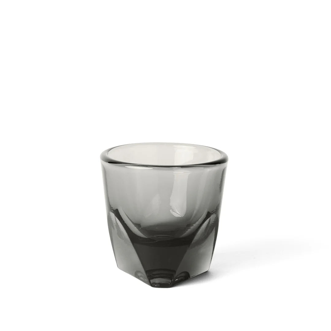Vero is notNeutral's game-changing collection of glassware for specialty coffee. The collection offers a modern take on traditional bar glasses with technical improvements designed to elevate the experience of pouring and sipping coffee beverages. Their exaggerated facets, satisfying weight, and curved interiors (optimized for pouring latte art) have made them a favorite of coffee drinkers around the world.   