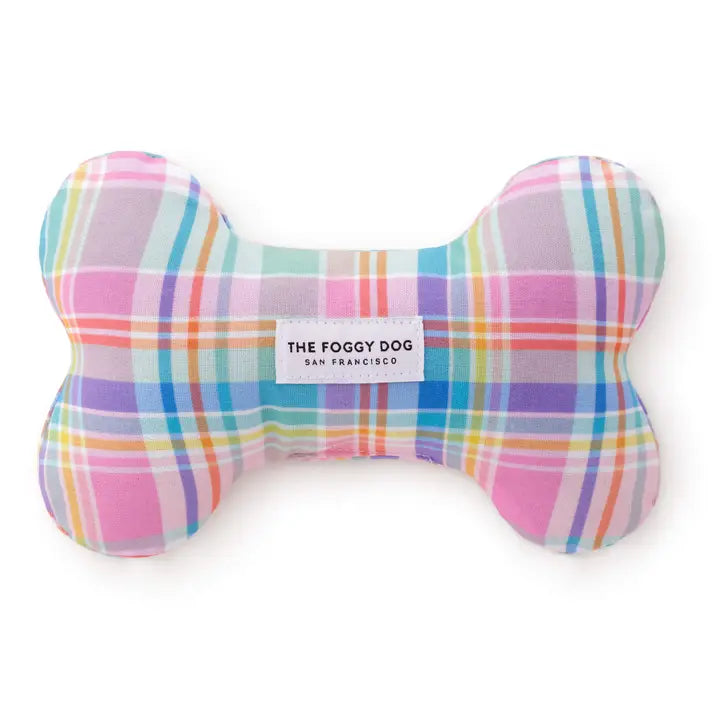 Foggy Dog Bone Squeaky Toy