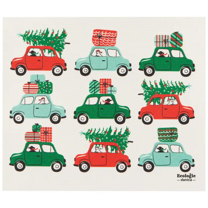 Huset Holiday Dish Cloths