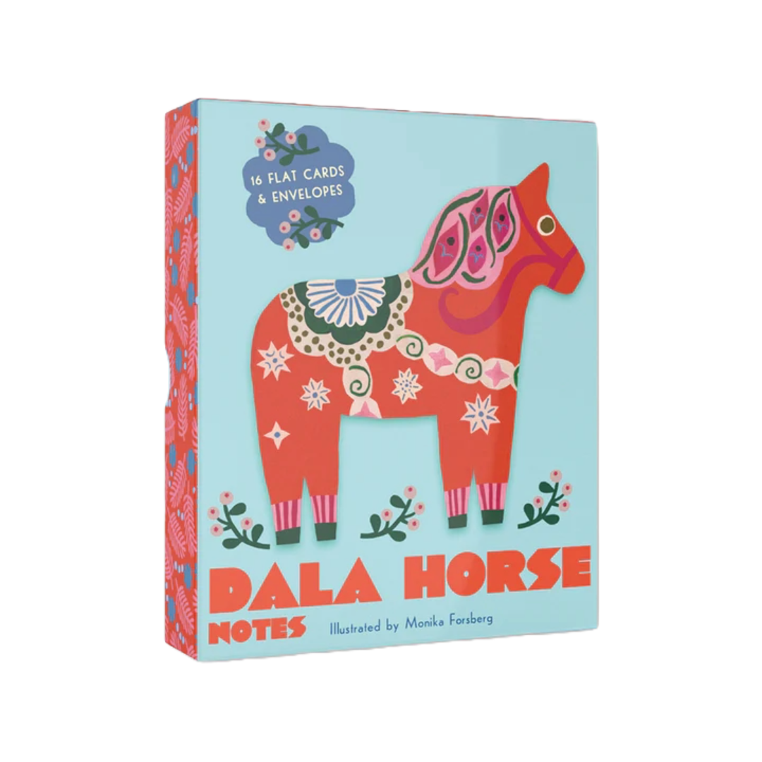 Dala Horse Notes, Kurbits, Swedish, Design