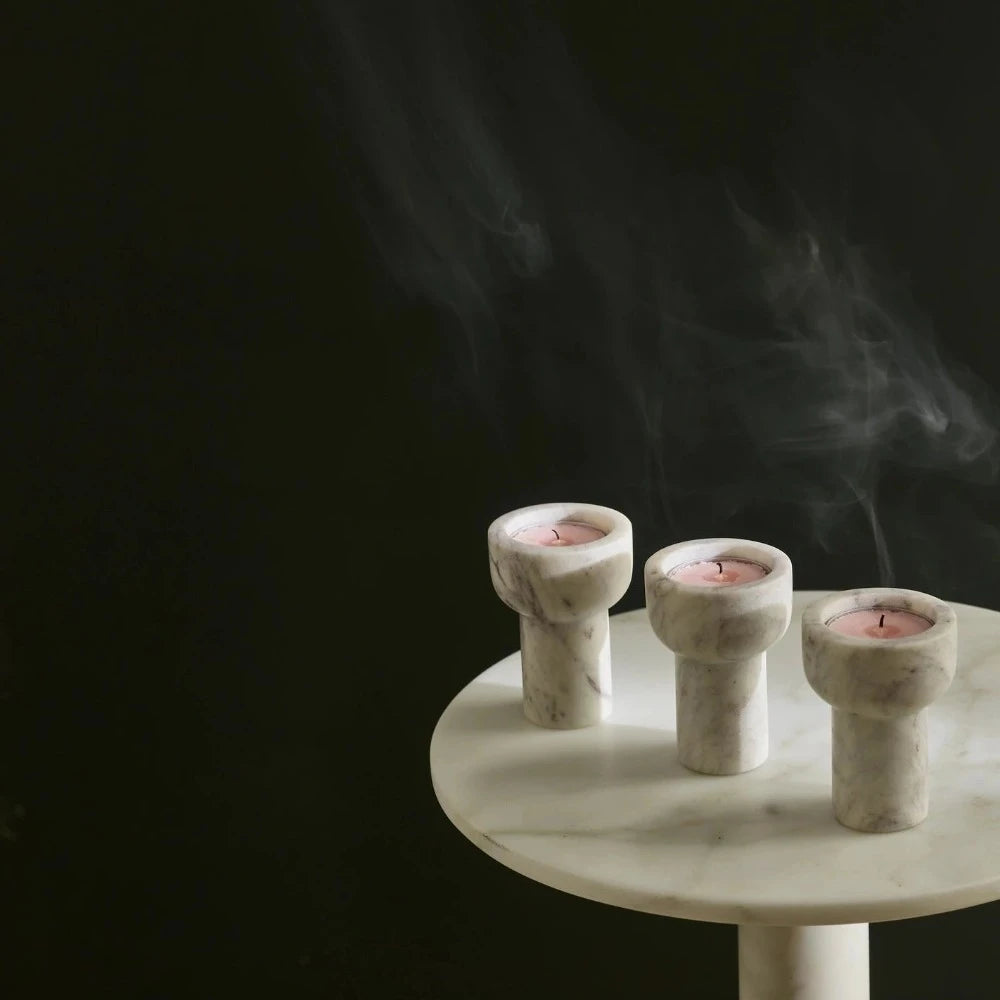Aaron Prbyn Como Tealight and Taper Candle Holder