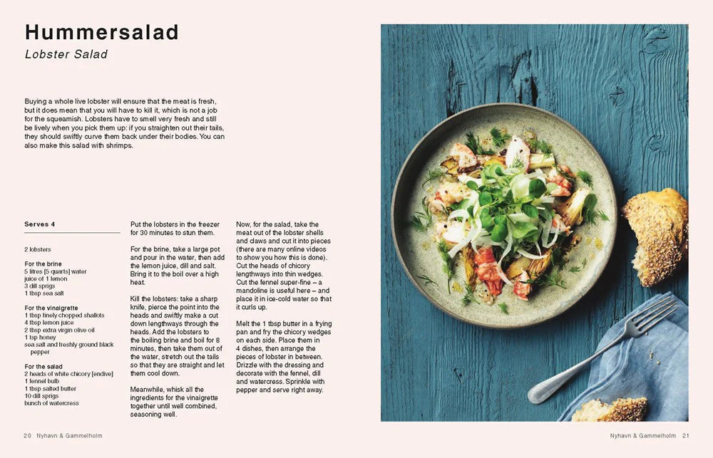 Eat Copenhagen explores the feel and the taste of Copenhagen through the recipes – from early morning Cardamom Buns and Cinnamon Kringles to Christmassy Gløgg, Honey Bombs and Hot Chocolate through smørrebrøds and Scandi-style salads for summer;– and interwoven stories of the city – the cafés and konditori, the markets and restaurants – so you can enjoy a little moment of hygge from home.