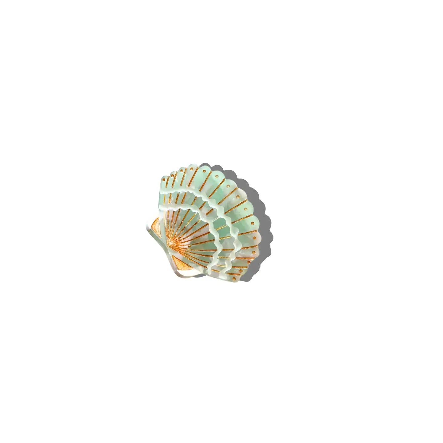 Hand Painted Claw Hairclips, Eco-Friendly, Scandi Design, Fun Hair Acessories