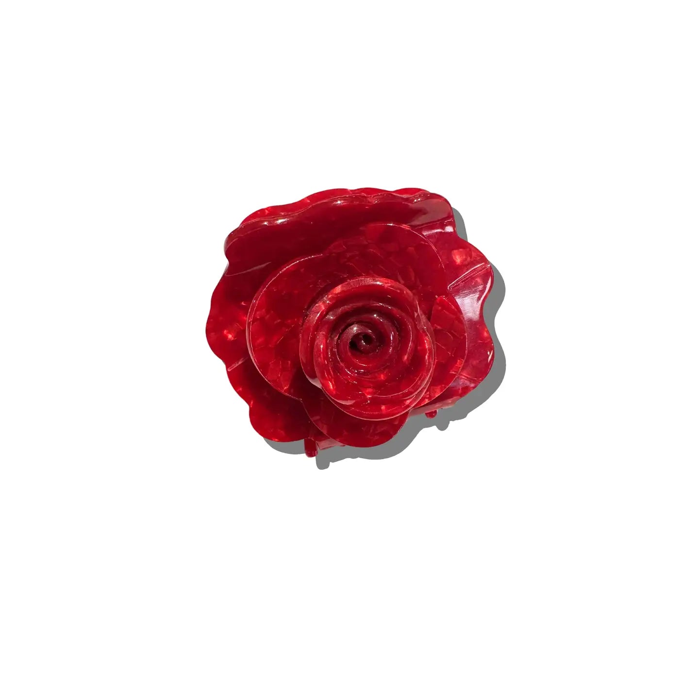 Hand Painted Claw Hairclips, Eco-Friendly, Scandi Design, Fun Hair Acessories Rose