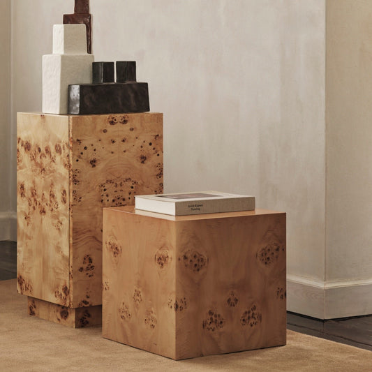 Ferm Living Burl Cube Side Table