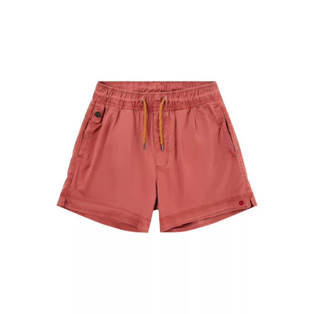 Amundsen Men's 5Incher Ditch-Hiker Shorts, Adventure, Outdoor, Hiking, Red