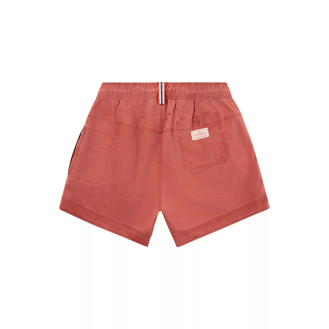 Amundsen Men's 5Incher Ditch-Hiker Shorts, Adventure, Outdoor, Hiking, Red