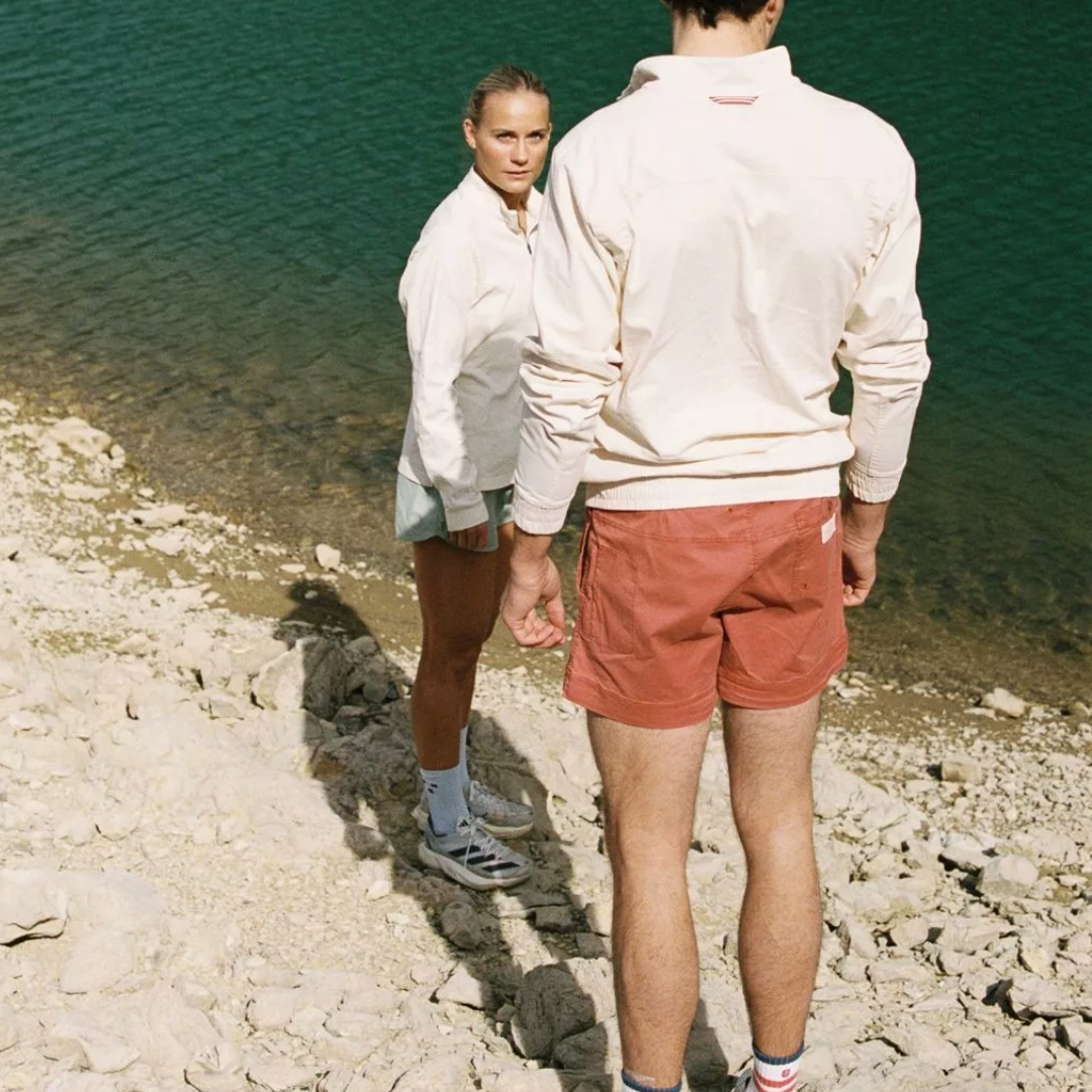 Amundsen Men's 5Incher Ditch-Hiker Shorts, Adventure, Outdoor, Hiking, Red