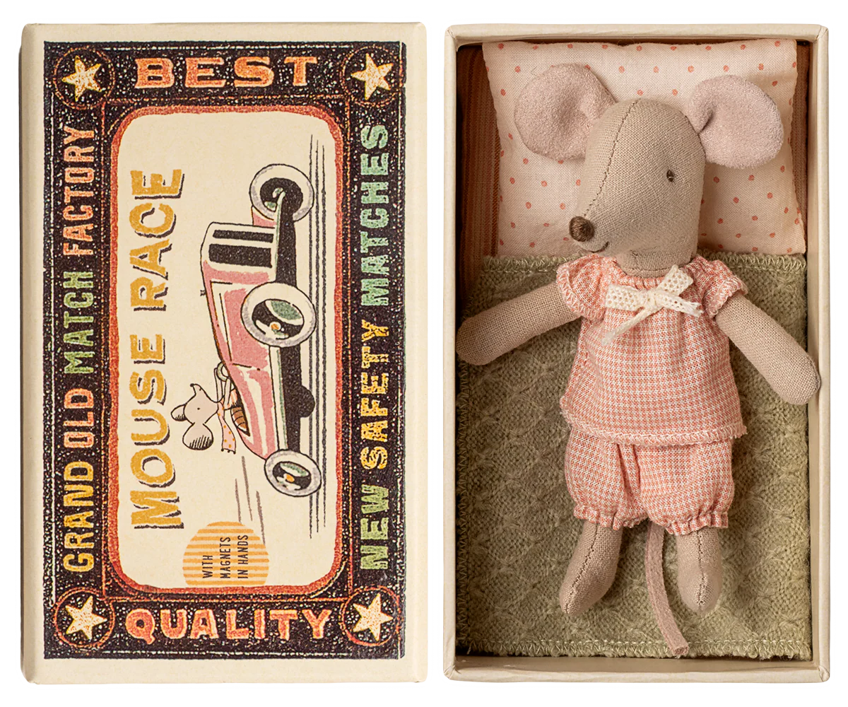 Maileg Sister & Brother Mouse in a Box