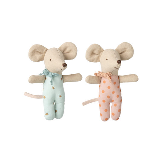 Maileg Twin Baby Mice in Box