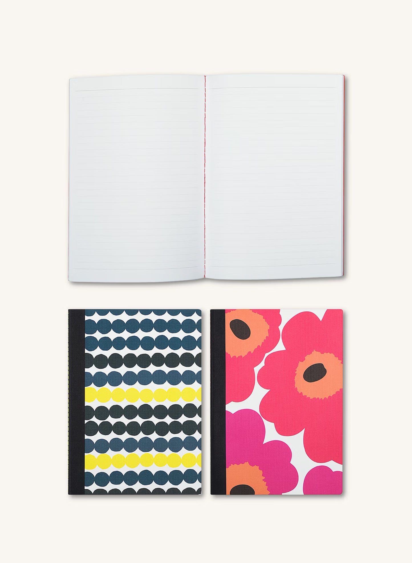 lined journals, featuring cheerful prints in bold colors, are great for bullet journaling, note-taking, and list-making—or use as a daily planner, gratitude journal, or travel log! Also makes a great gift for Marimekko fans and admirers; vintage enthusiasts; pattern people and color lovers; and design, fashion, and lifestyle aficionados