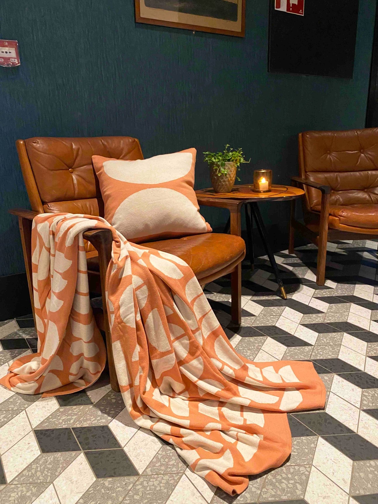 Soft Jacquard Knitted Cotton Blanket