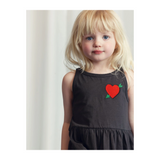 Mini Rodini Arrowed Heart Tank Dress