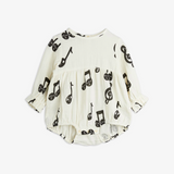 Mini Rodini Note Muslin Bodysuit