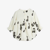 Mini Rodini Note Muslin Bodysuit