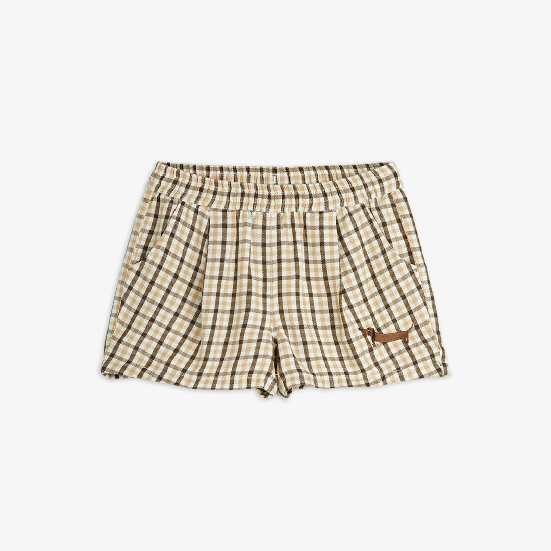 Mini Rodini Gingham Woven Shorts