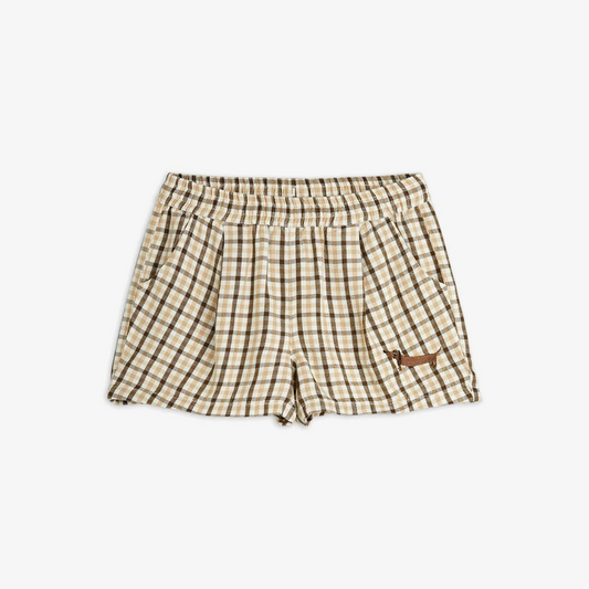 Mini Rodini Gingham Woven Shorts