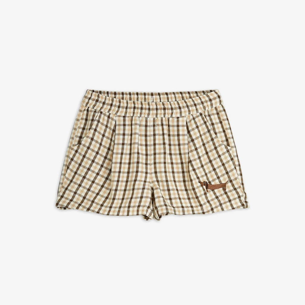Mini Rodini Gingham Woven Shorts