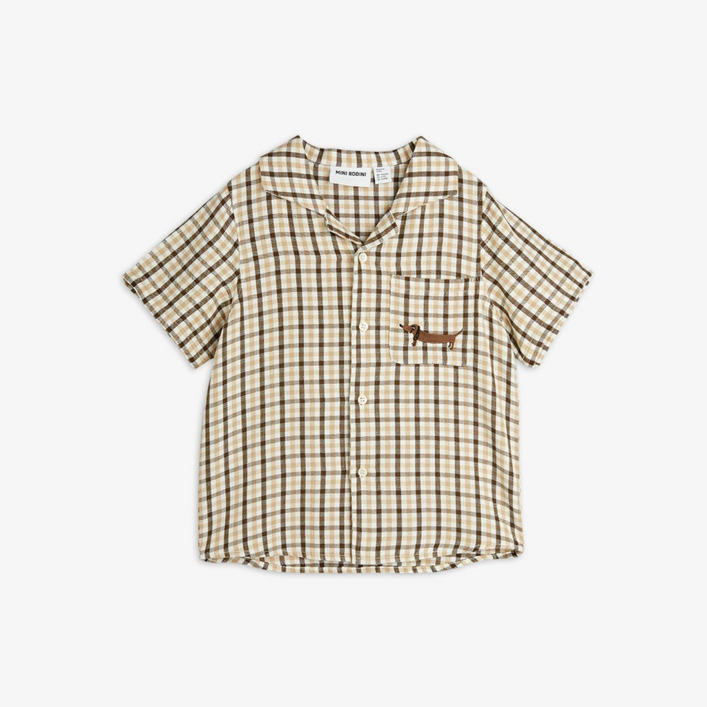 Mini Rodini Gingham Woven Shirt