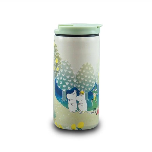 Moomin Travel mug with original forest artwork