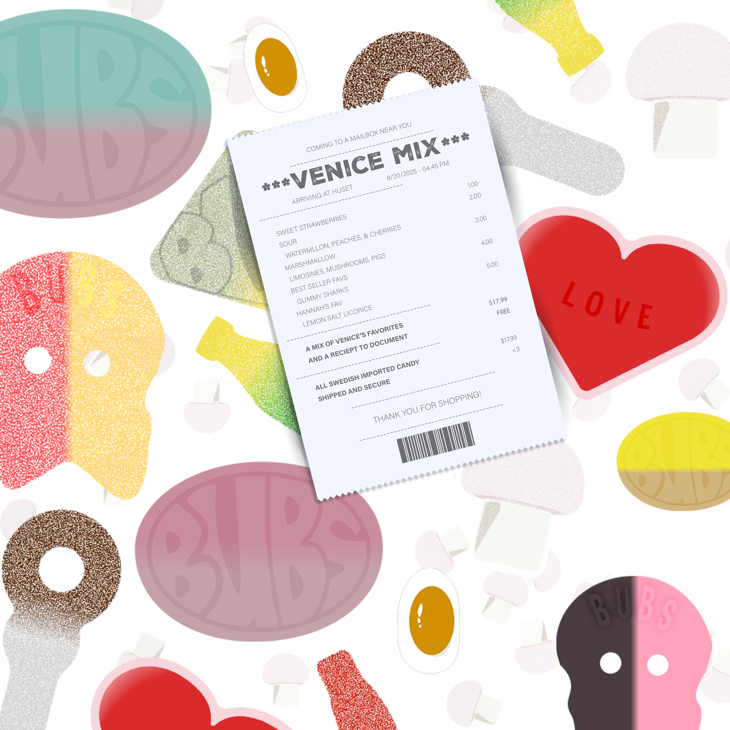 Mixed Swedish Candy