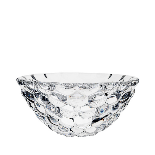 Orrefors Raspberry Bowl, Swedish Classic Design, Traditional, Crystal