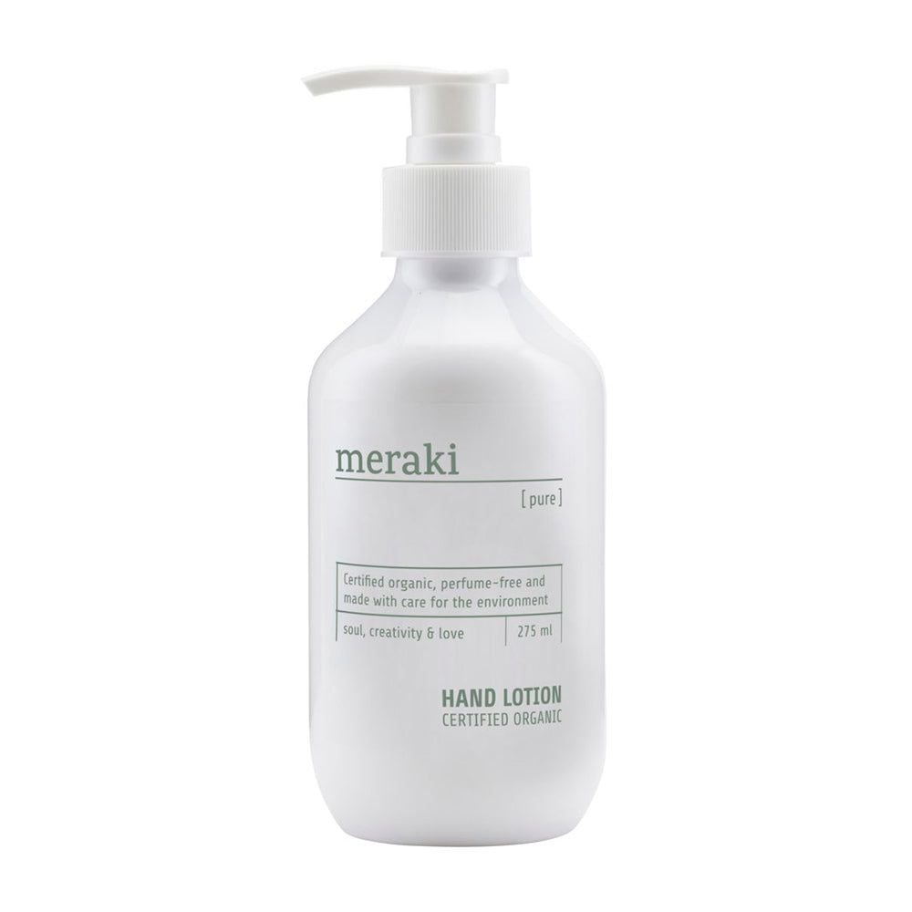 Meraki Hand Lotion, Huset Scandinavian Modern Living, Certified Organic