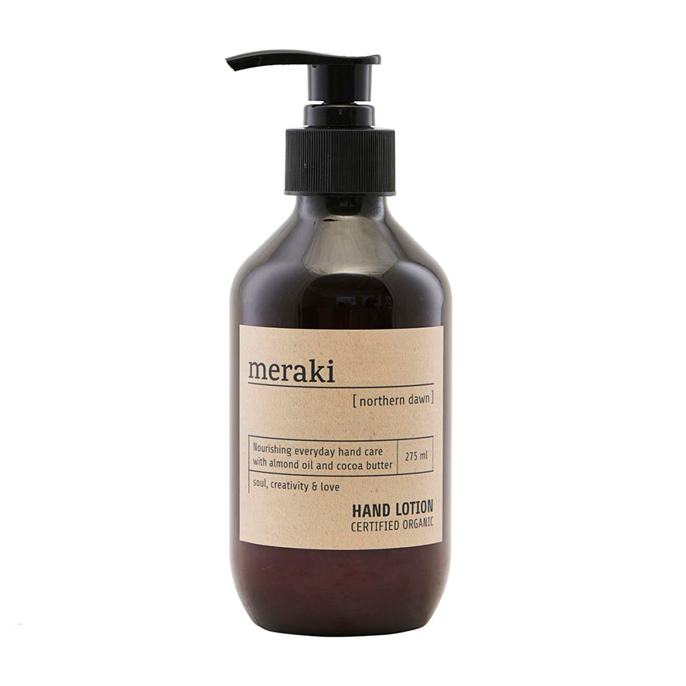 Meraki Hand Lotion, Huset Scandinavian Modern Living, Certified Organic