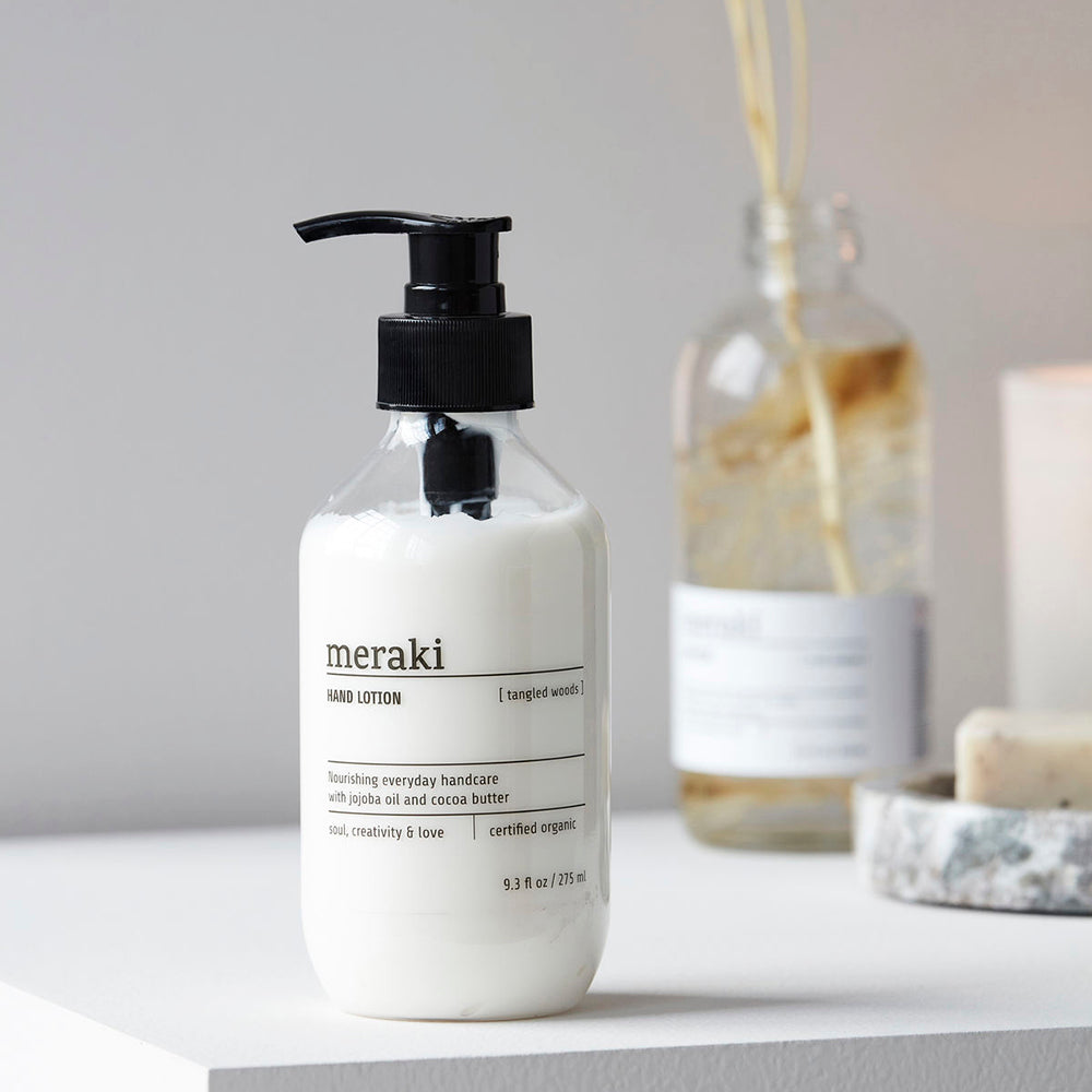 Meraki Hand Lotion, Huset Scandinavian Modern Living, Certified Organic