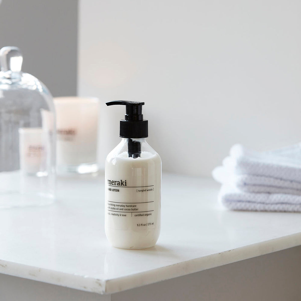 Meraki Hand Lotion, Huset Scandinavian Modern Living, Certified Organic
