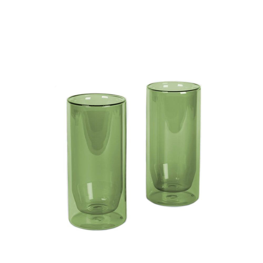 Yield Double-Wall 16 oz. Glasses - Set of 2, Huset Scandinavian Living