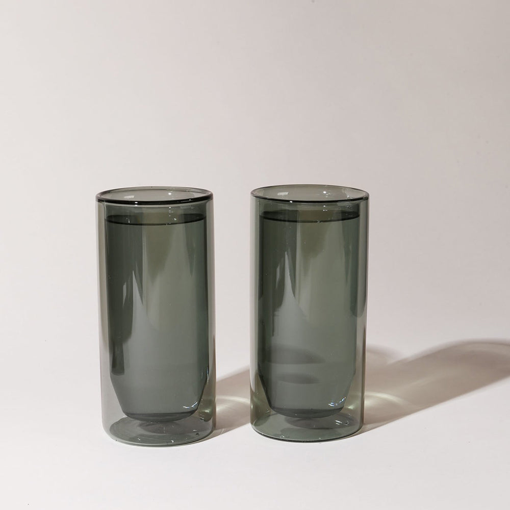 Yield Double-Wall 16 oz. Glasses - Set of 2, Huset Scandinavian Living