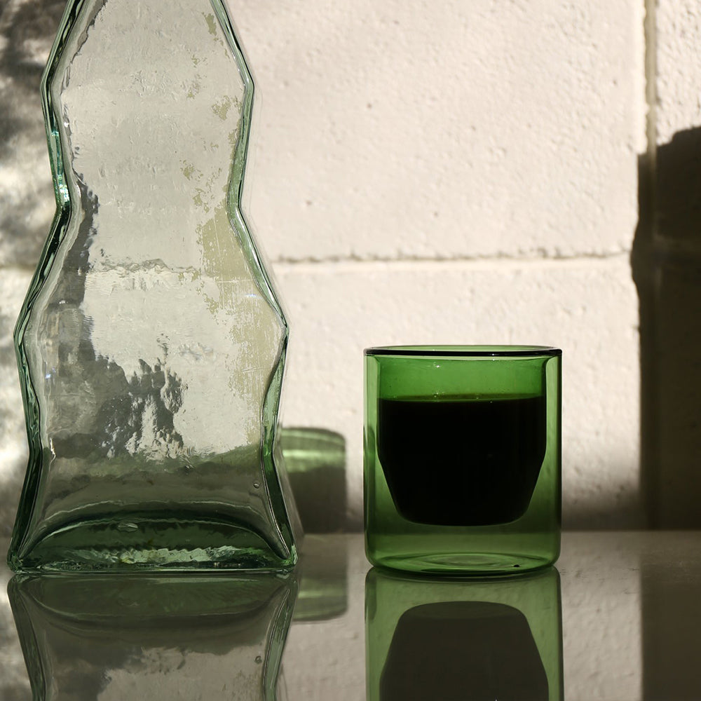 Yield Double-Wall Glasses - Set of 2, Hot Cold Glass, Modern Scandinavian Design Huset