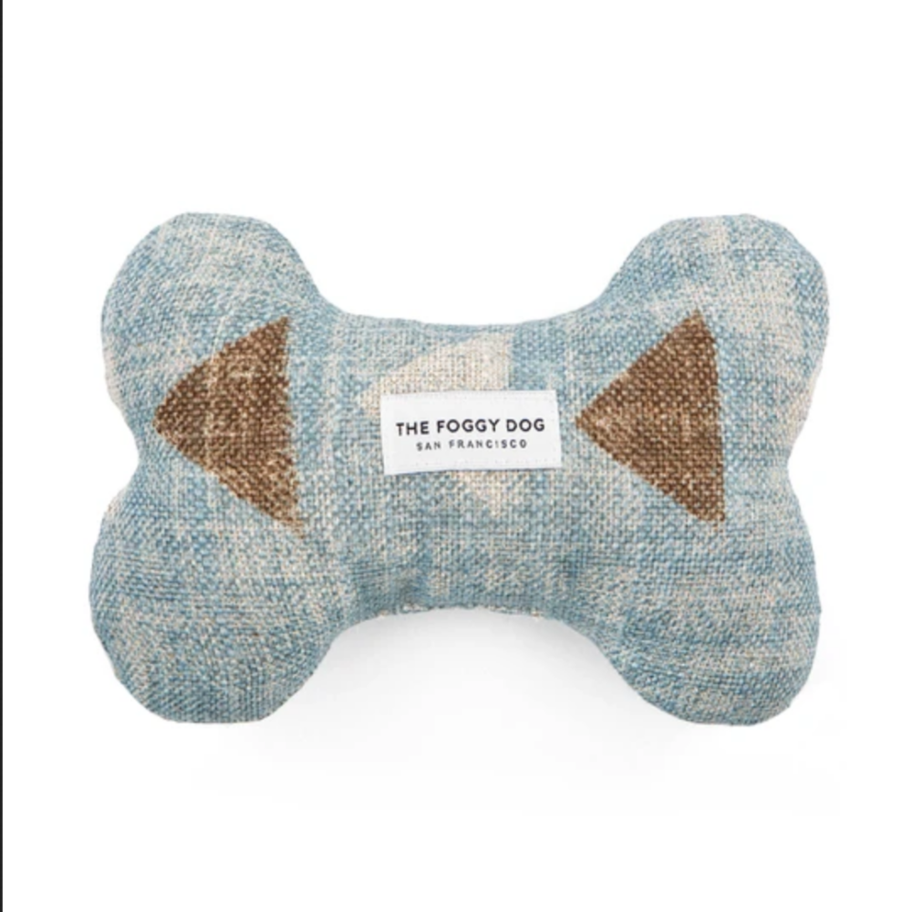 Foggy Dog Bone Squeaky Toy