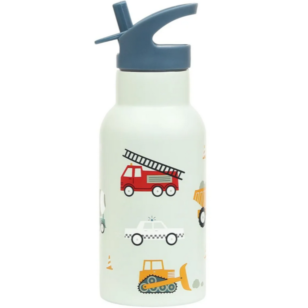 A Little Lovely Stainless Steel Drink Bottle Vehicles