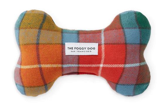 Foggy Dog Bone Squeaky Toy