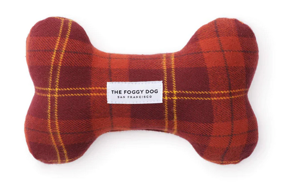 Foggy Dog Bone Squeaky Toy