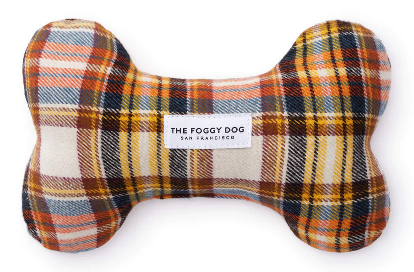 Foggy Dog Bone Squeaky Toy