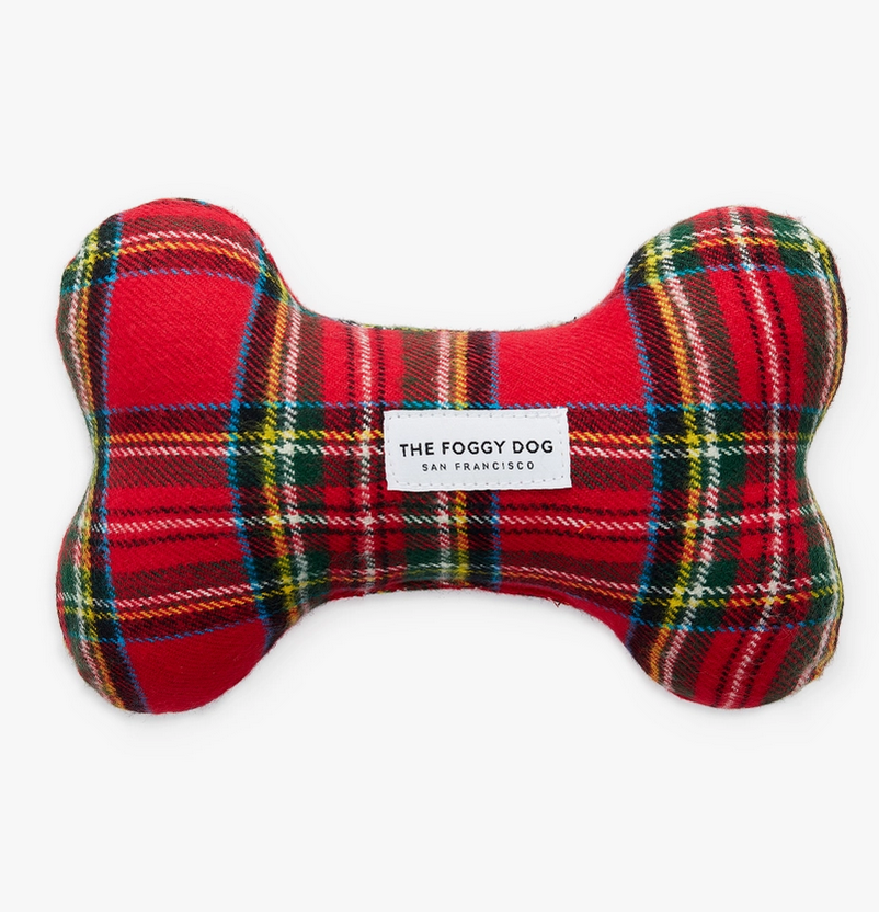 Foggy Dog Bone Squeaky Toy