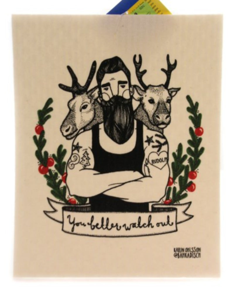 Huset Holiday Dish Cloths