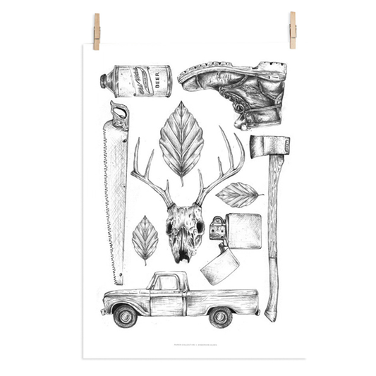 Paper Collective Graphic Poster, Paper Collective, Huset | Modern Scandinavian Design