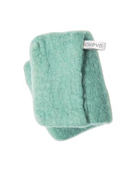 AVEVA Wool Felt Potholder Teal