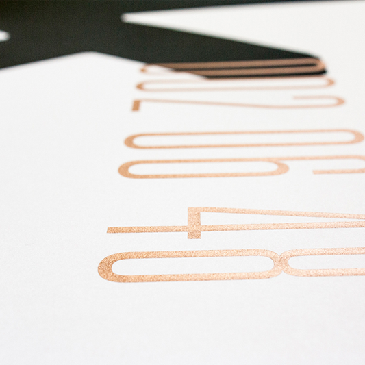 Variety Show Studio Shaped Glyphs Poster, Variety Show Studio, Huset | Modern Scandinavian Design