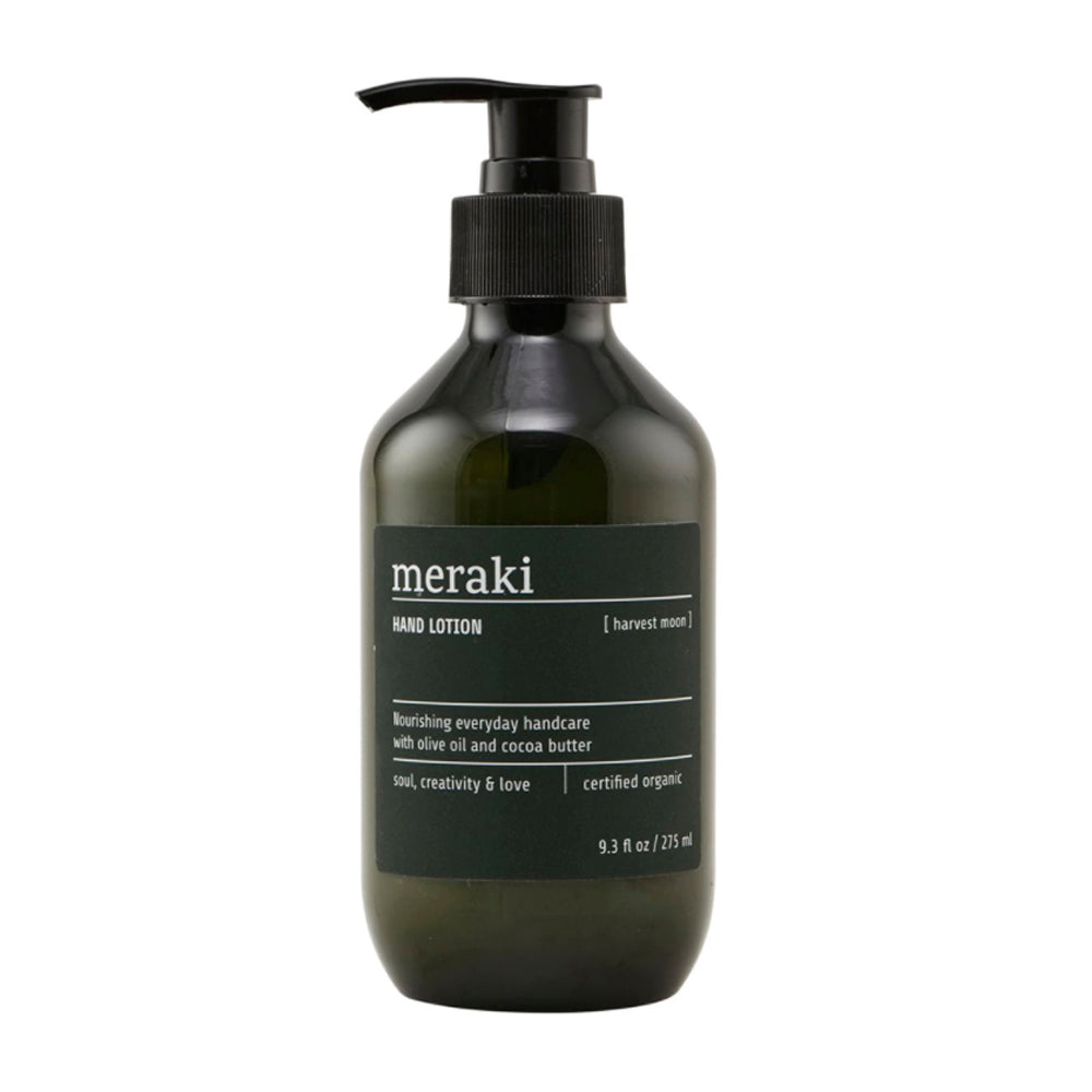Meraki Hand Lotion, Huset Scandinavian Modern Living, Certified Organic
